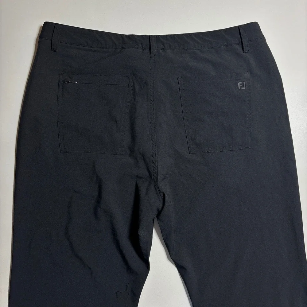 FootJoy FJ Moxie Lightweight Golf Pant 36x34 Black Performance 5 pocket Trousers